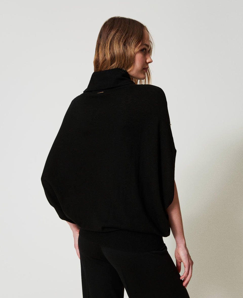 Twin Set Maglia in misto lana con ricamo di perle Promozione