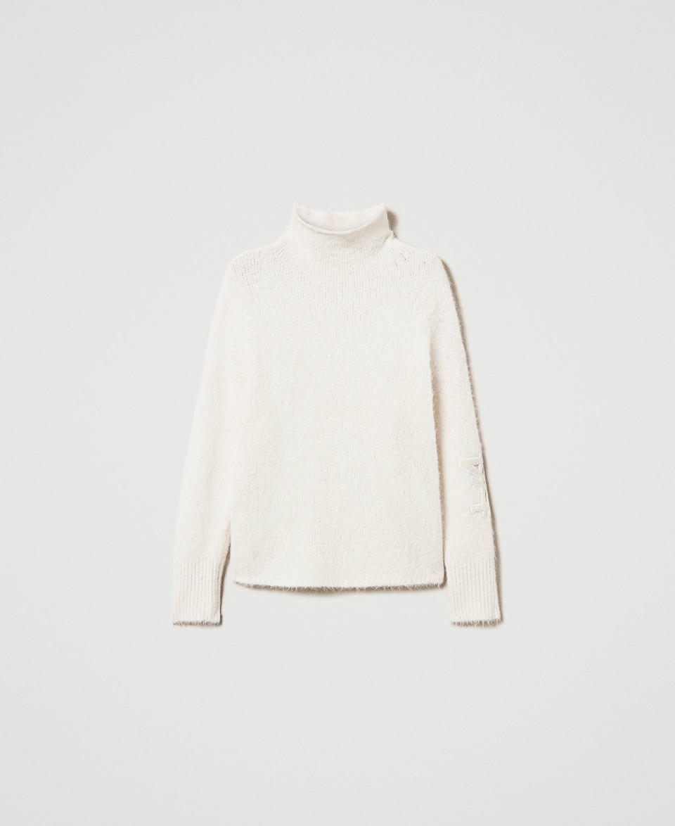 Twin Set Maglia MYFO in misto alpaca Qualità Garantita