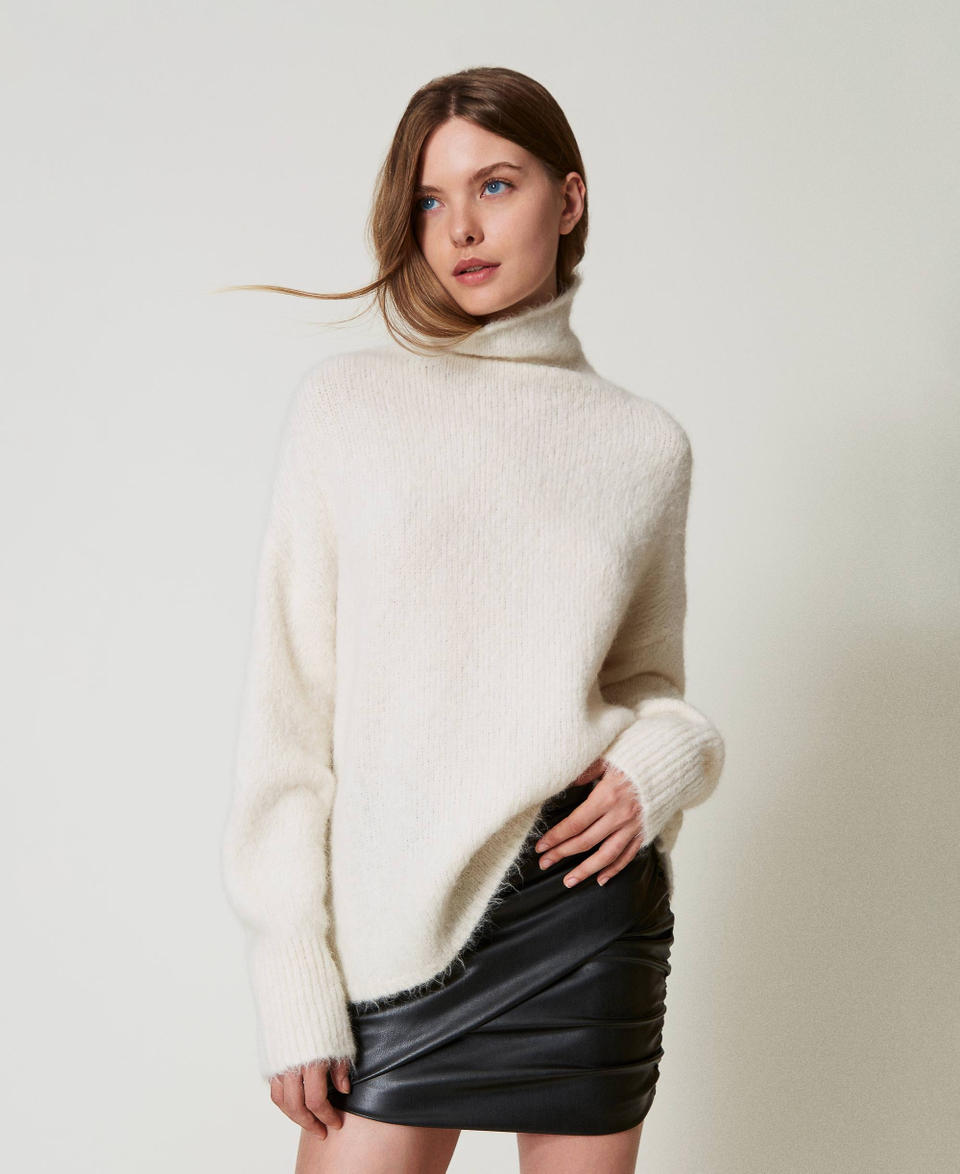 Twin Set Maglia MYFO in misto alpaca Qualità Garantita
