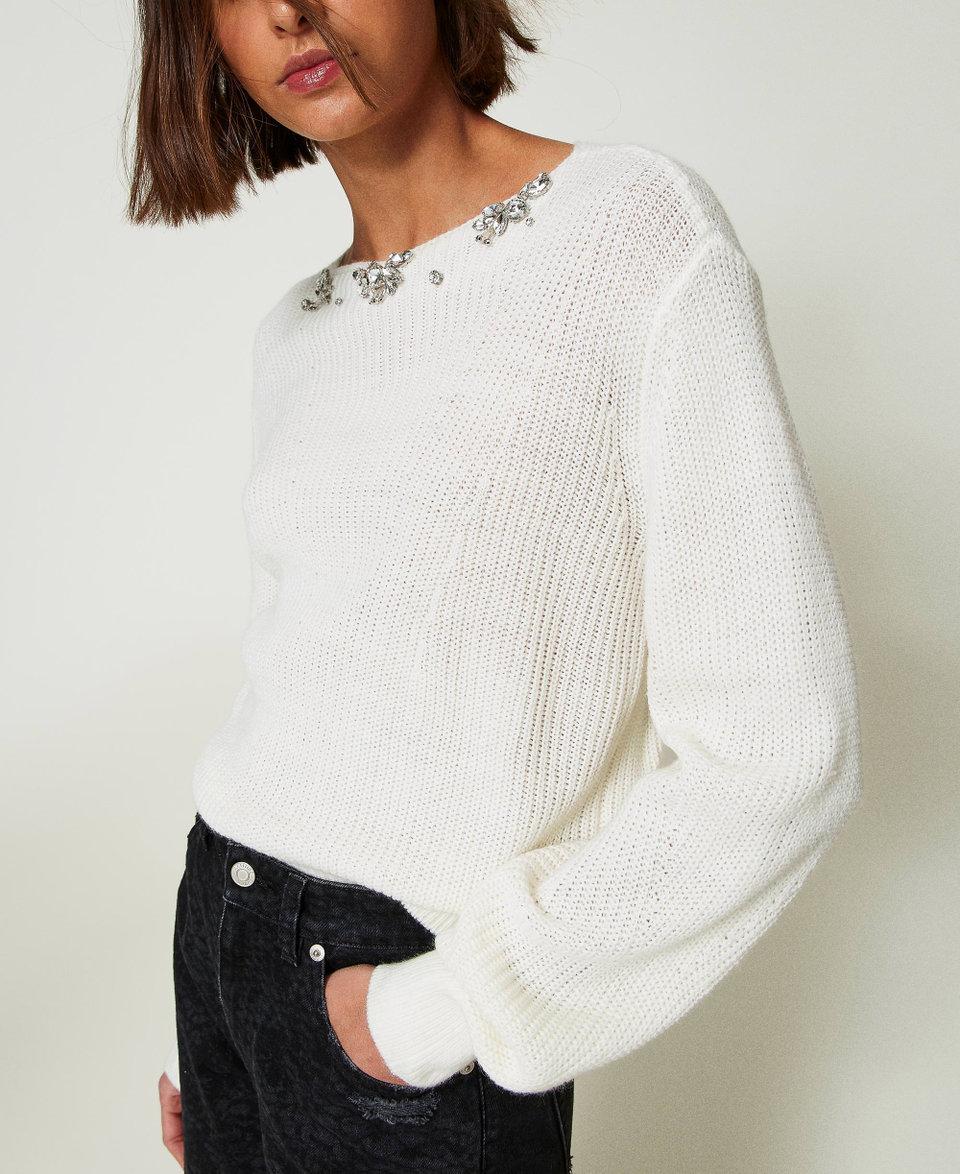 Twin Set Maglia con ricami fatti a mano Fino Al -60%