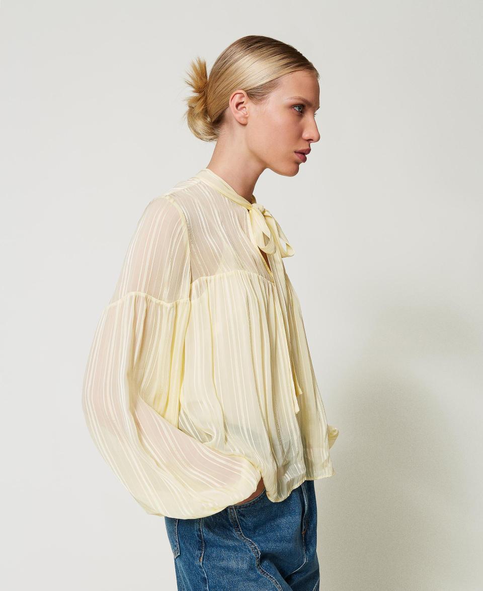 Twin Set Blusa jacquard a righe Qualità