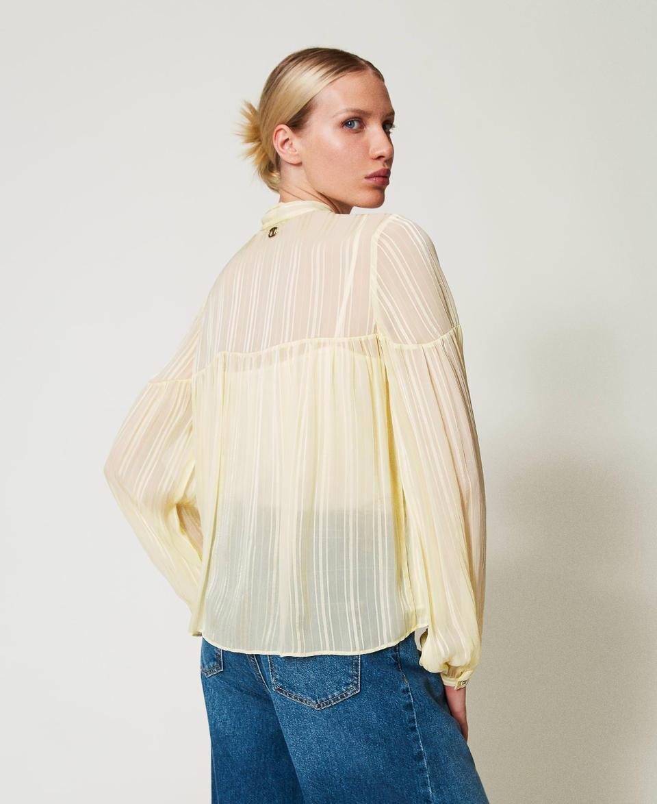 Twin Set Blusa jacquard a righe Qualità