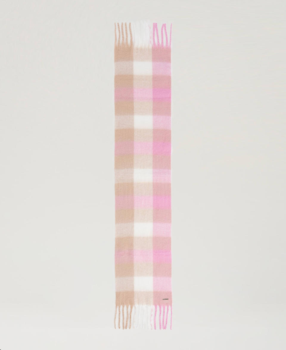 Twin Set Stola in panno jacquard Sottocosto