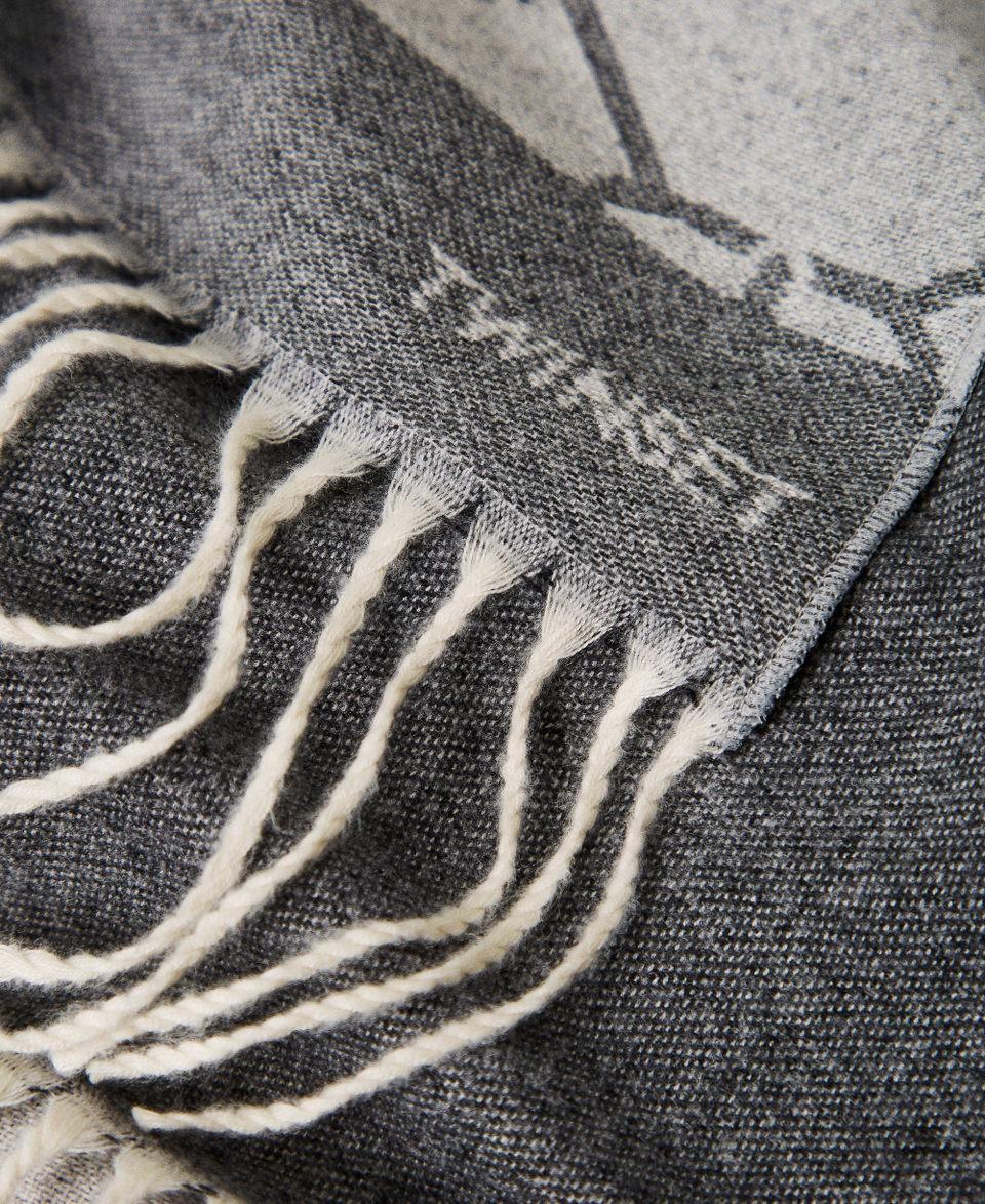 Twin Set Stola jacquard con Oval T Presa