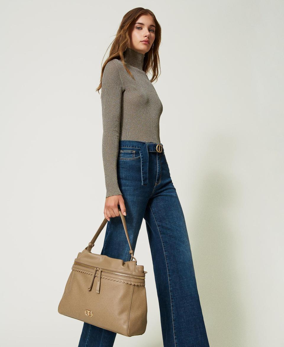 Twin Set Borsa top handle ‘Cécile’ grande Spedizione Gratuita