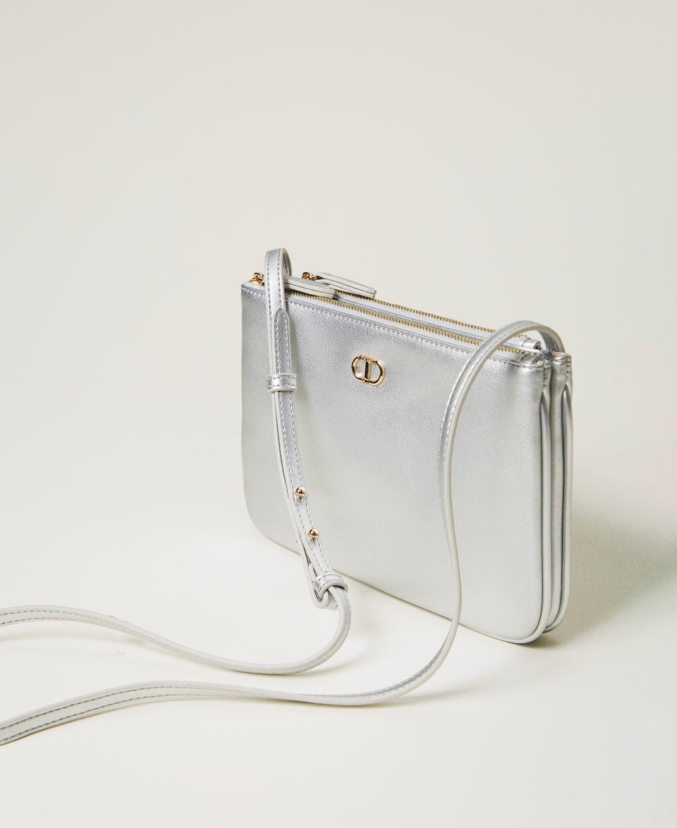 Twin Set Mini borsa doppia a tracolla Vendite Flash