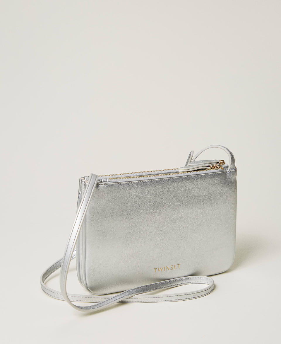 Twin Set Mini borsa doppia a tracolla Vendite Flash
