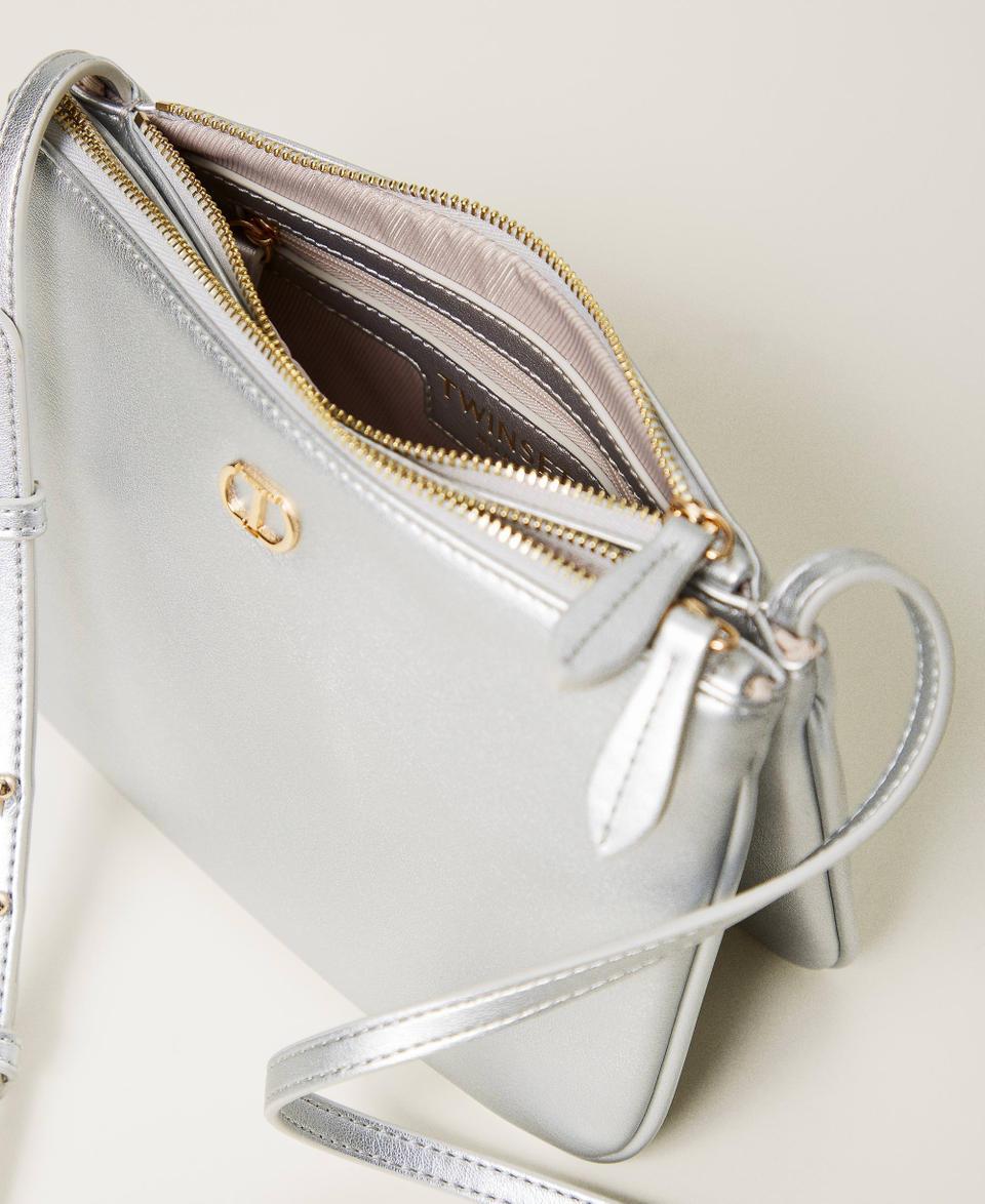 Twin Set Mini borsa doppia a tracolla Vendite Flash