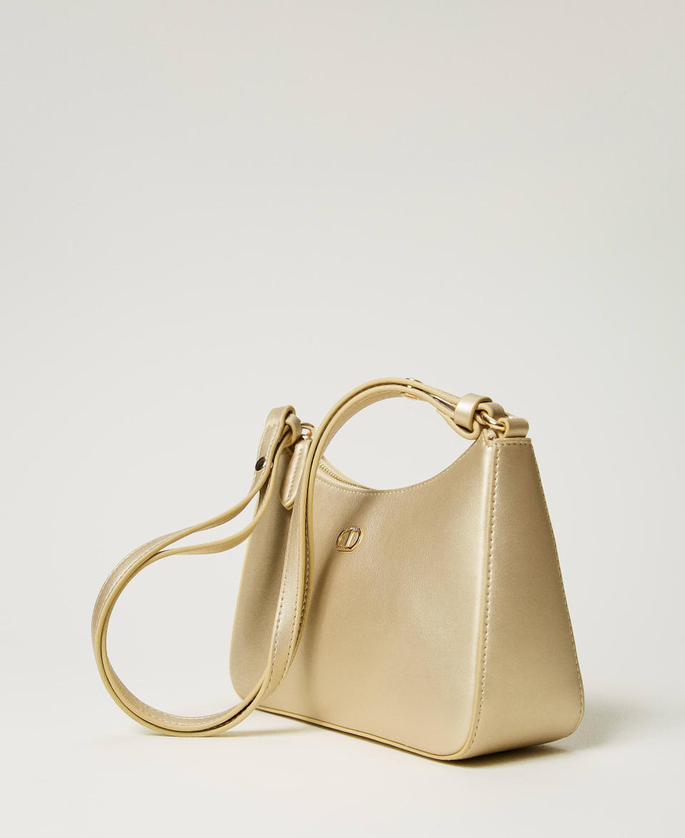 Twin Set Mini borsa hobo con logo Negozio
