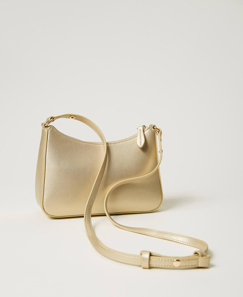Twin Set Mini borsa hobo con logo Negozio