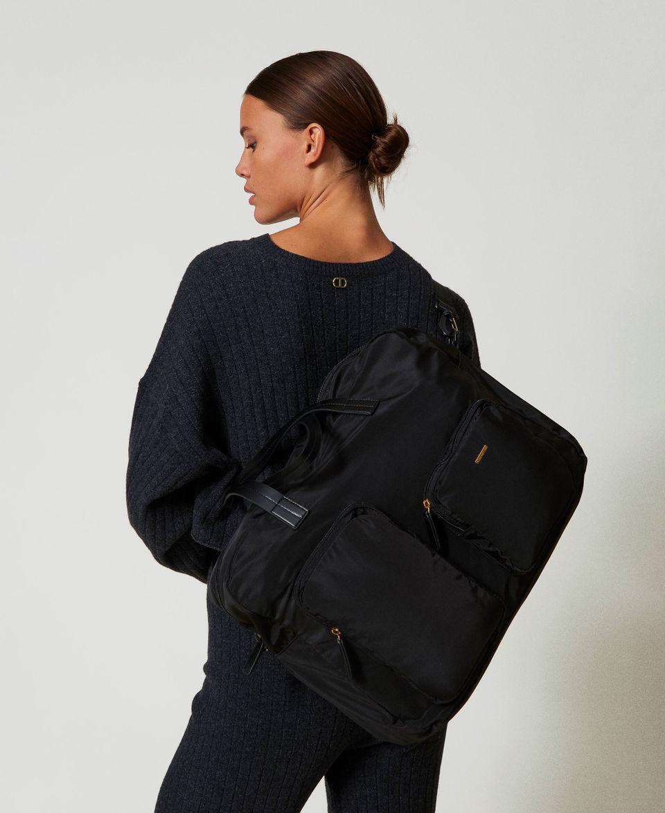 Twin Set Borsa shopper in tessuto tecnico 2025