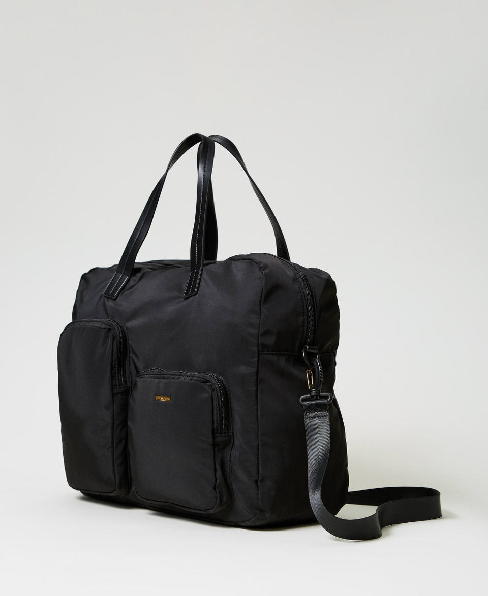 Twin Set Borsa shopper in tessuto tecnico 2025