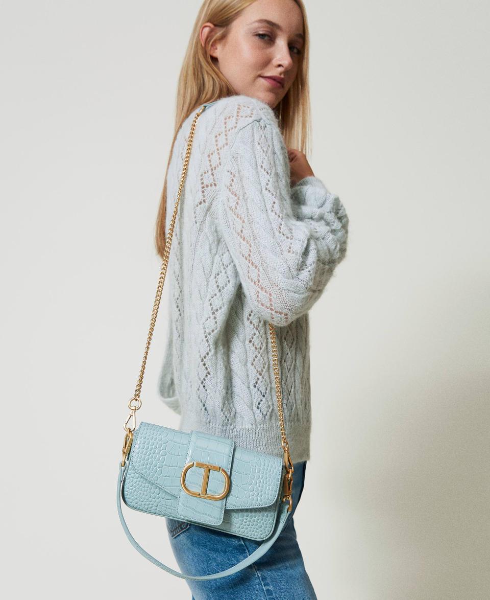 Twin Set Borsa a tracolla 'Amie' piccola a stampa cocco Fino Al -60%