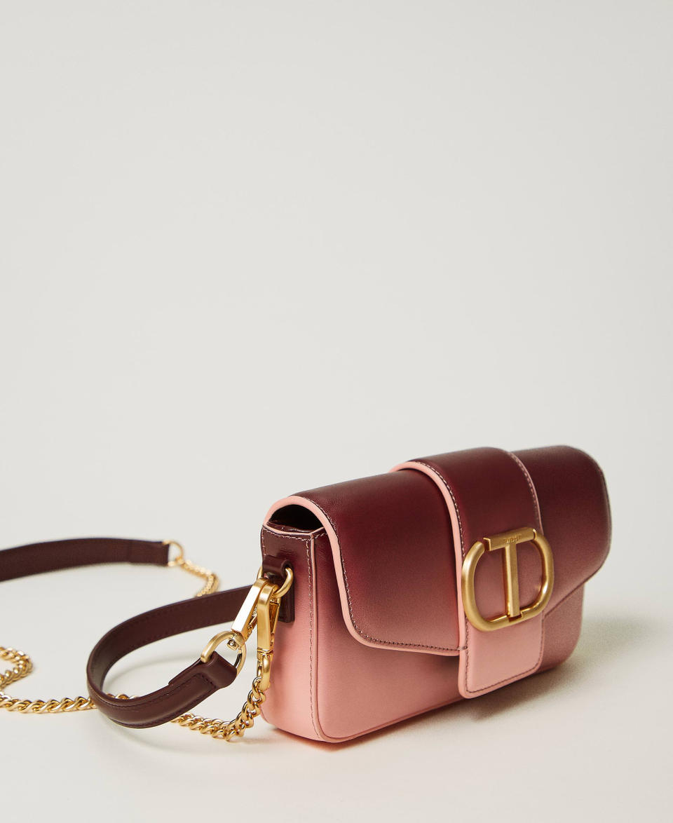 Twin Set Borsa a tracolla 'Amie' piccola in pelle sfumata Convenienza