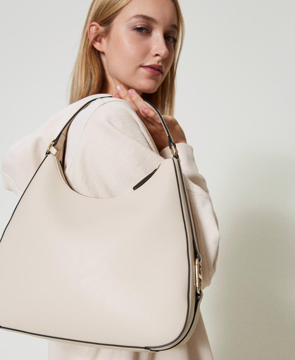 Twin Set Borsa hobo con fibbia Oval T Offerte