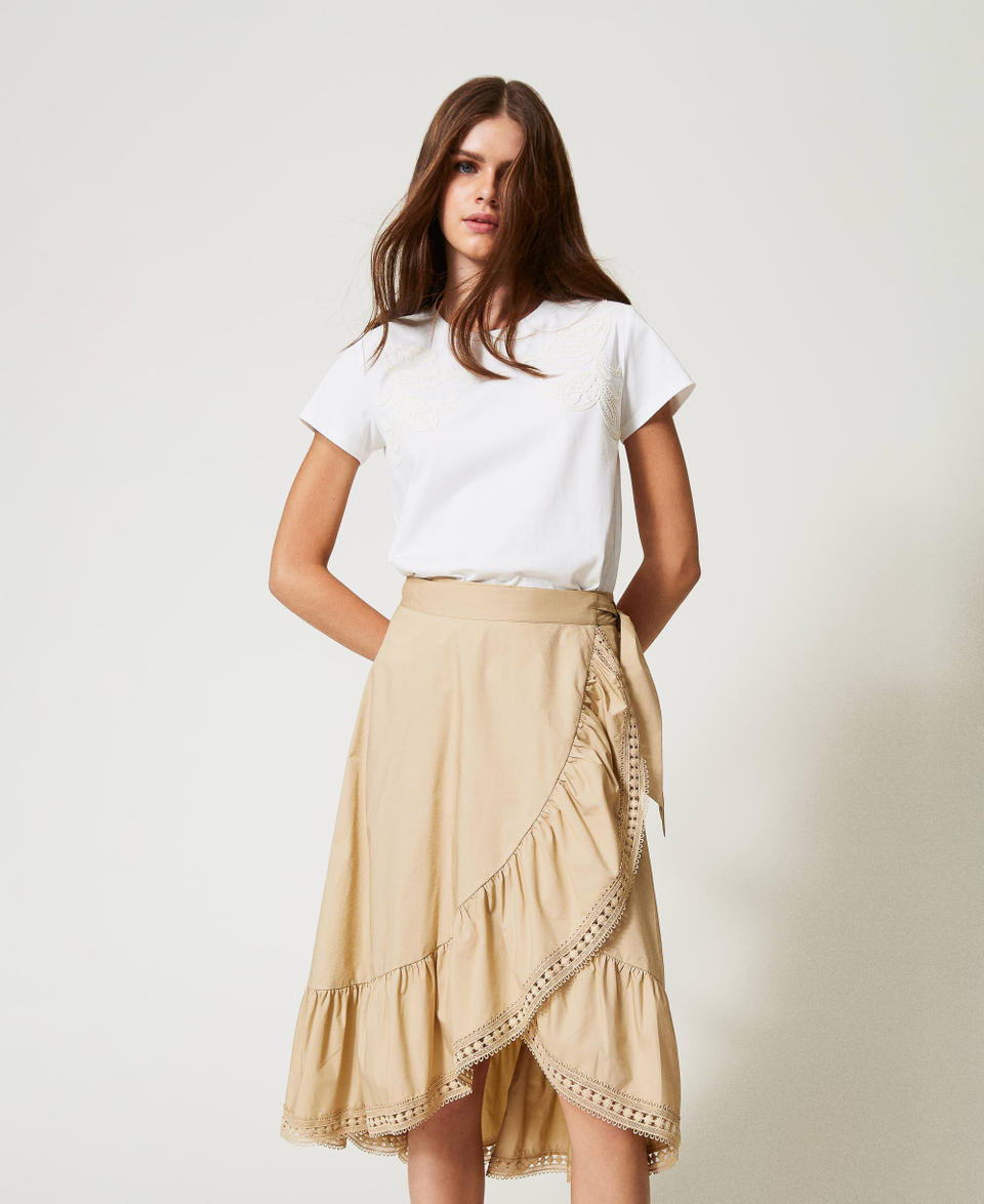 Twin Set T-shirt con ricamo Cornely Affare Del Giorno