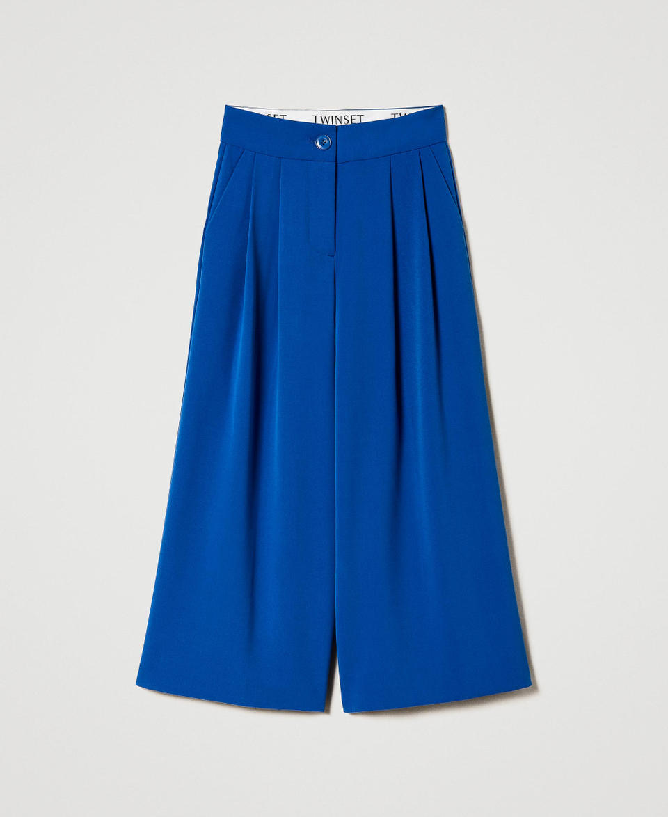 Twin Set Pantaloni a palazzo in flanella Convenienza