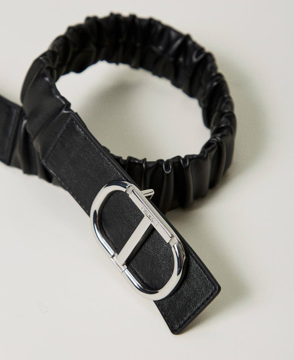 Twin Set Cintura elastica con fibbia Oval T Vendita