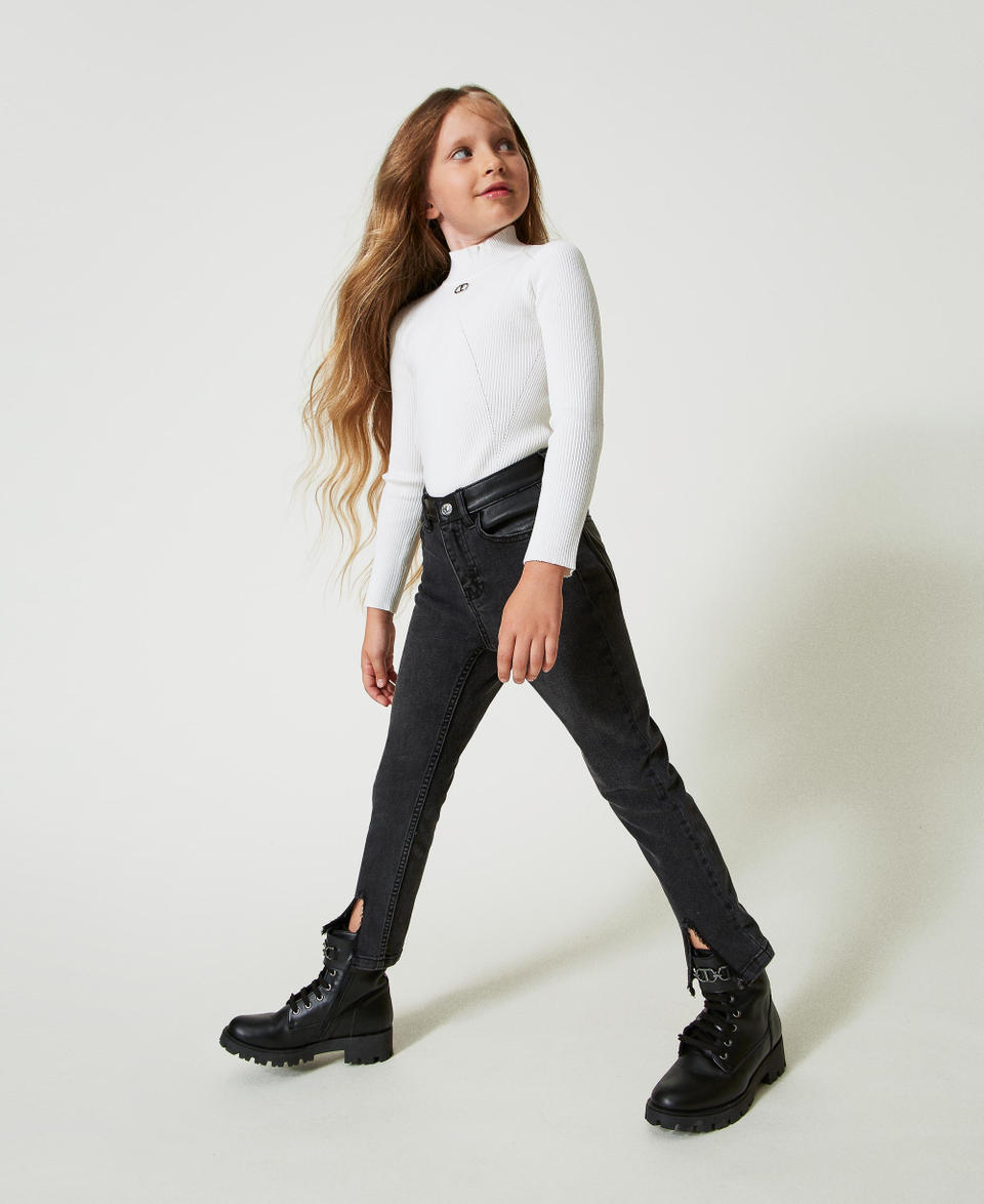 Twin Set Jeans skinny con spacchi Promozione