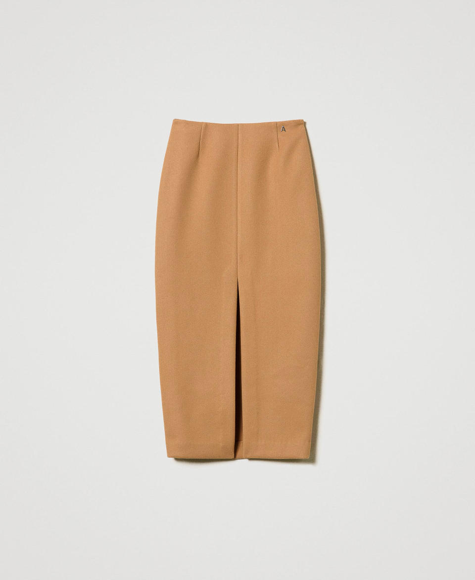 Twin Set Gonna longuette in panno Offerta