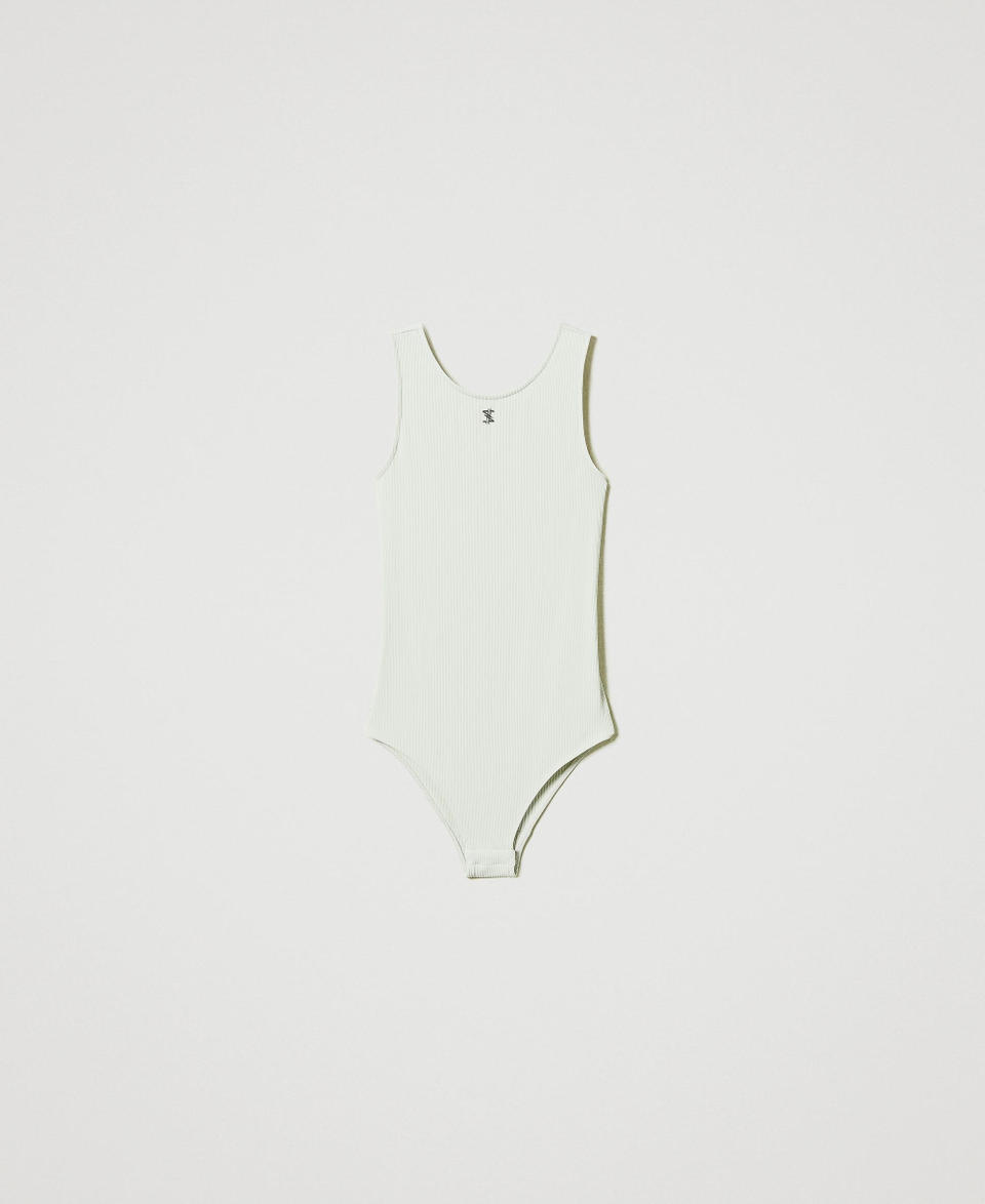 Twin Set Body MYFO a costine con logo Economico