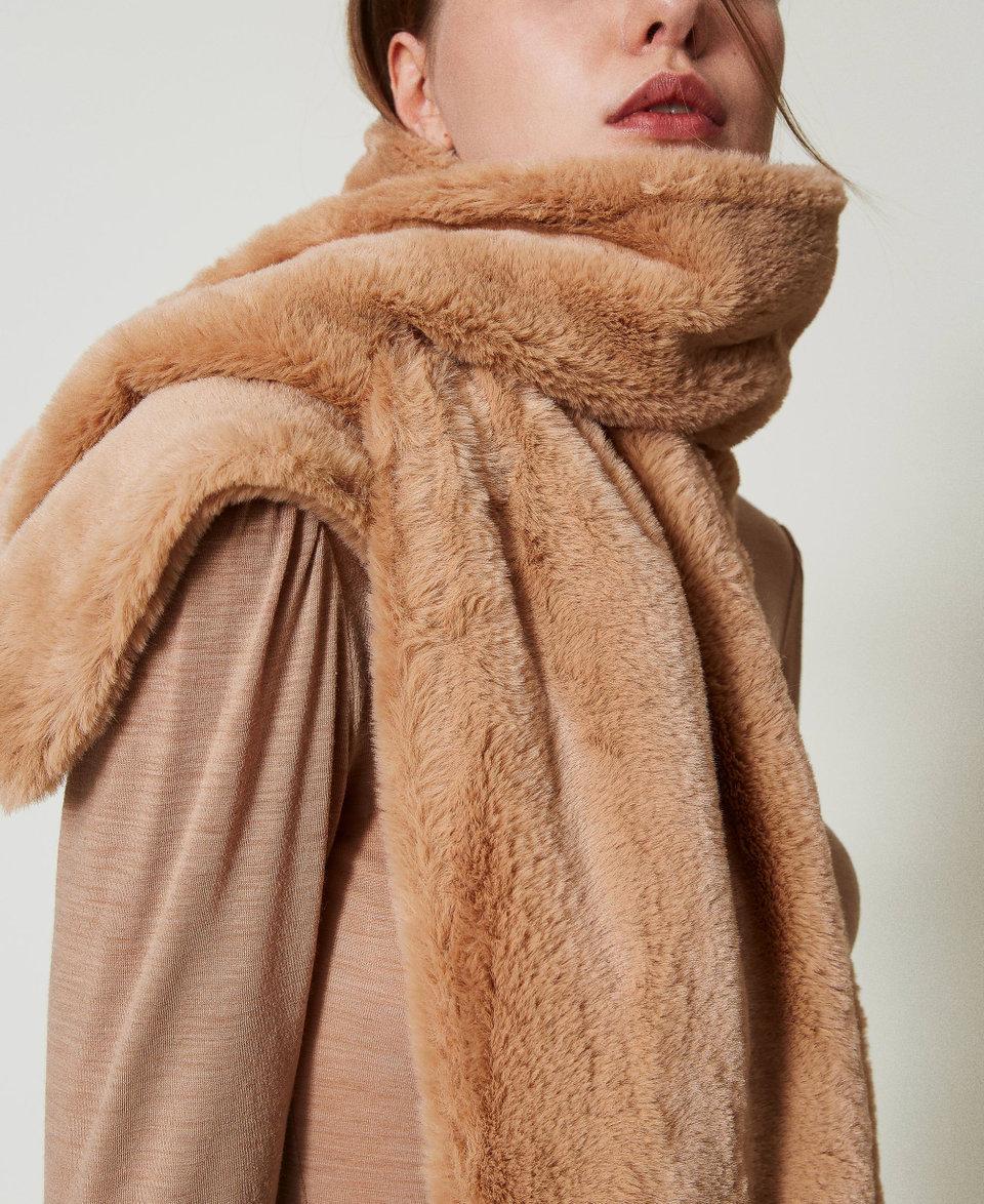 Twin Set Sciarpa in faux fur In Vendita