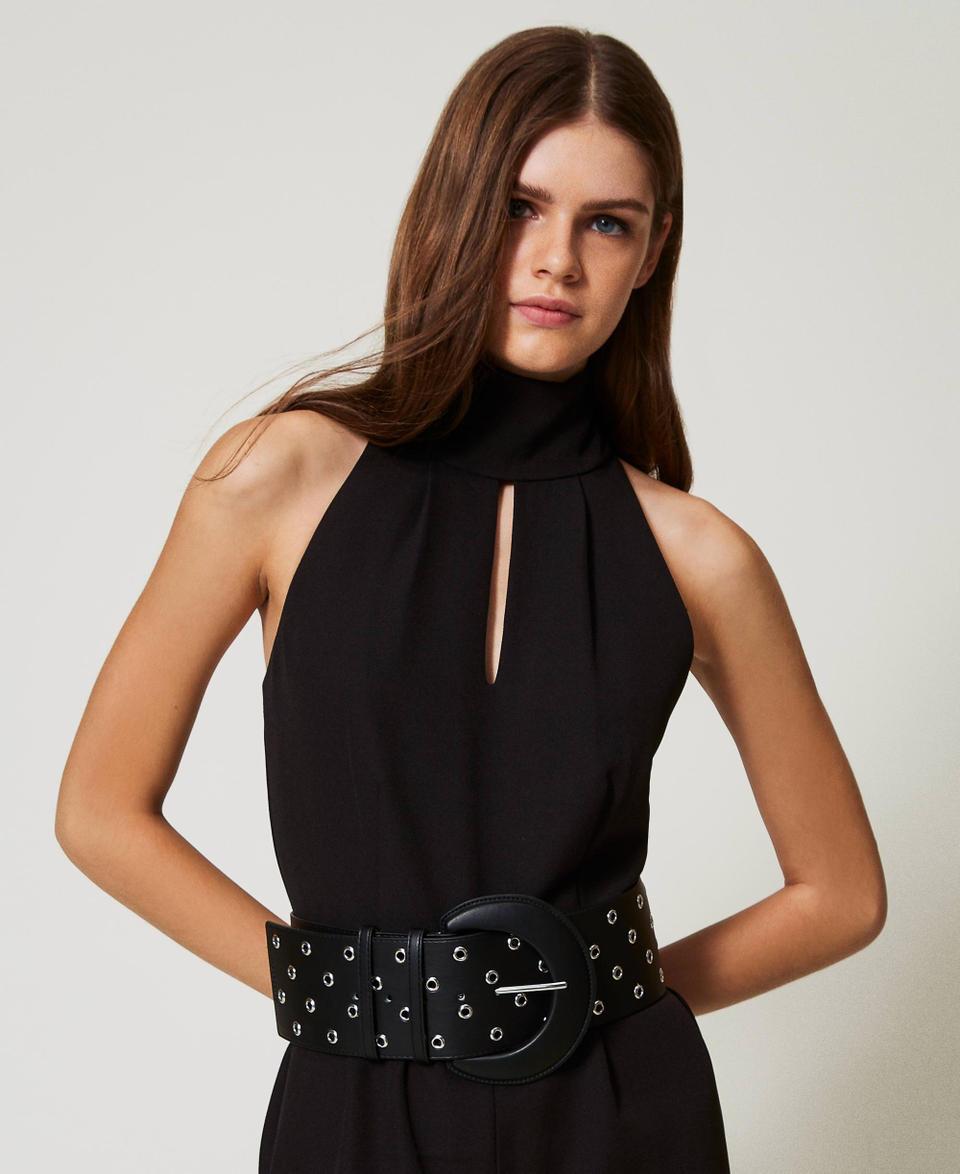 Twin Set Cintura a vita alta con occhielli Cyber Monday