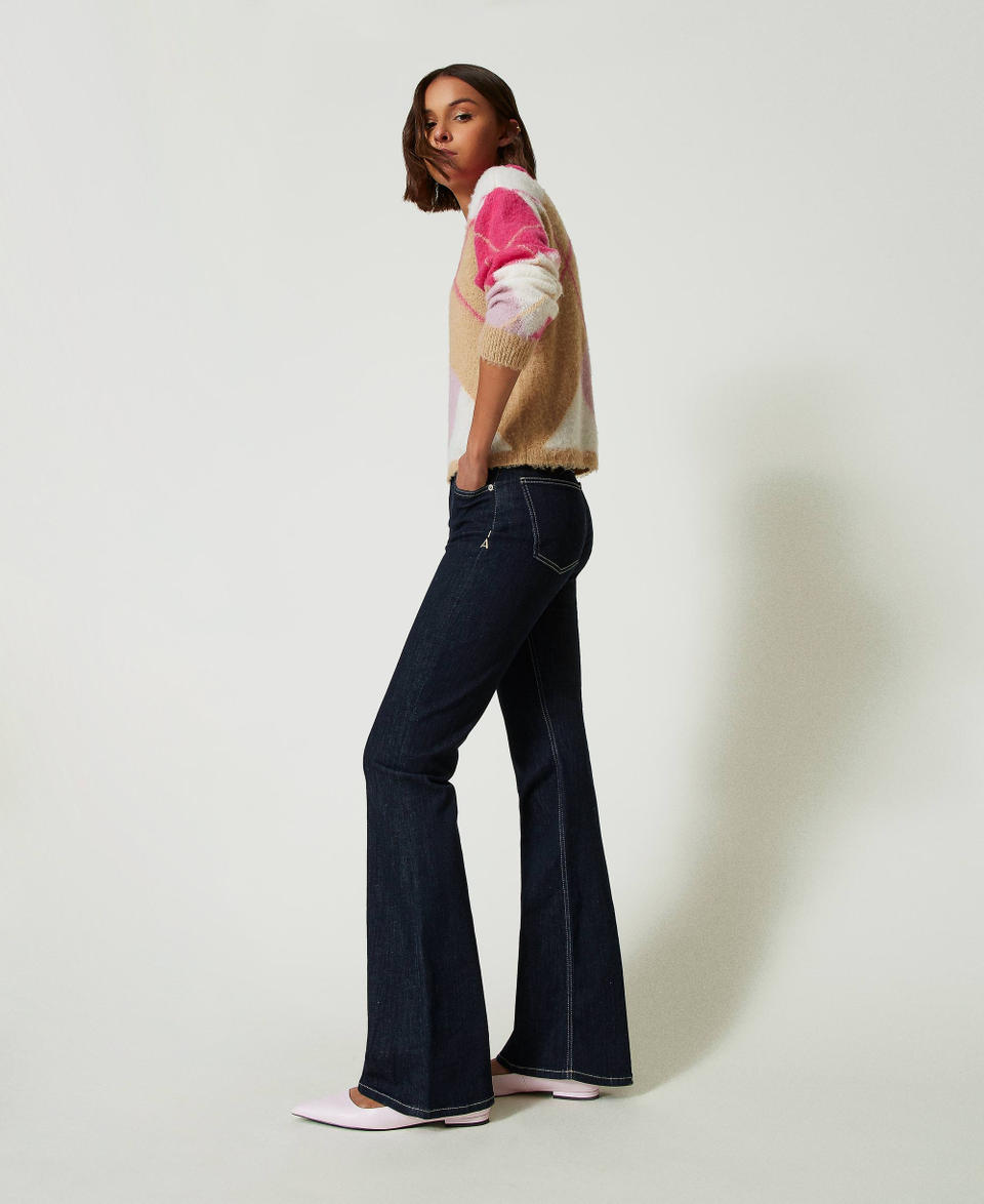 Twin Set Jeans flare cinque tasche Lightning offer