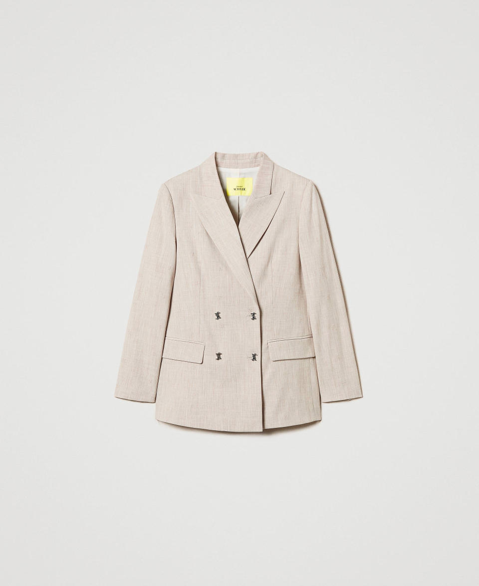 Twin Set Giacca blazer MYFO con ricamo Offerte giornaliere