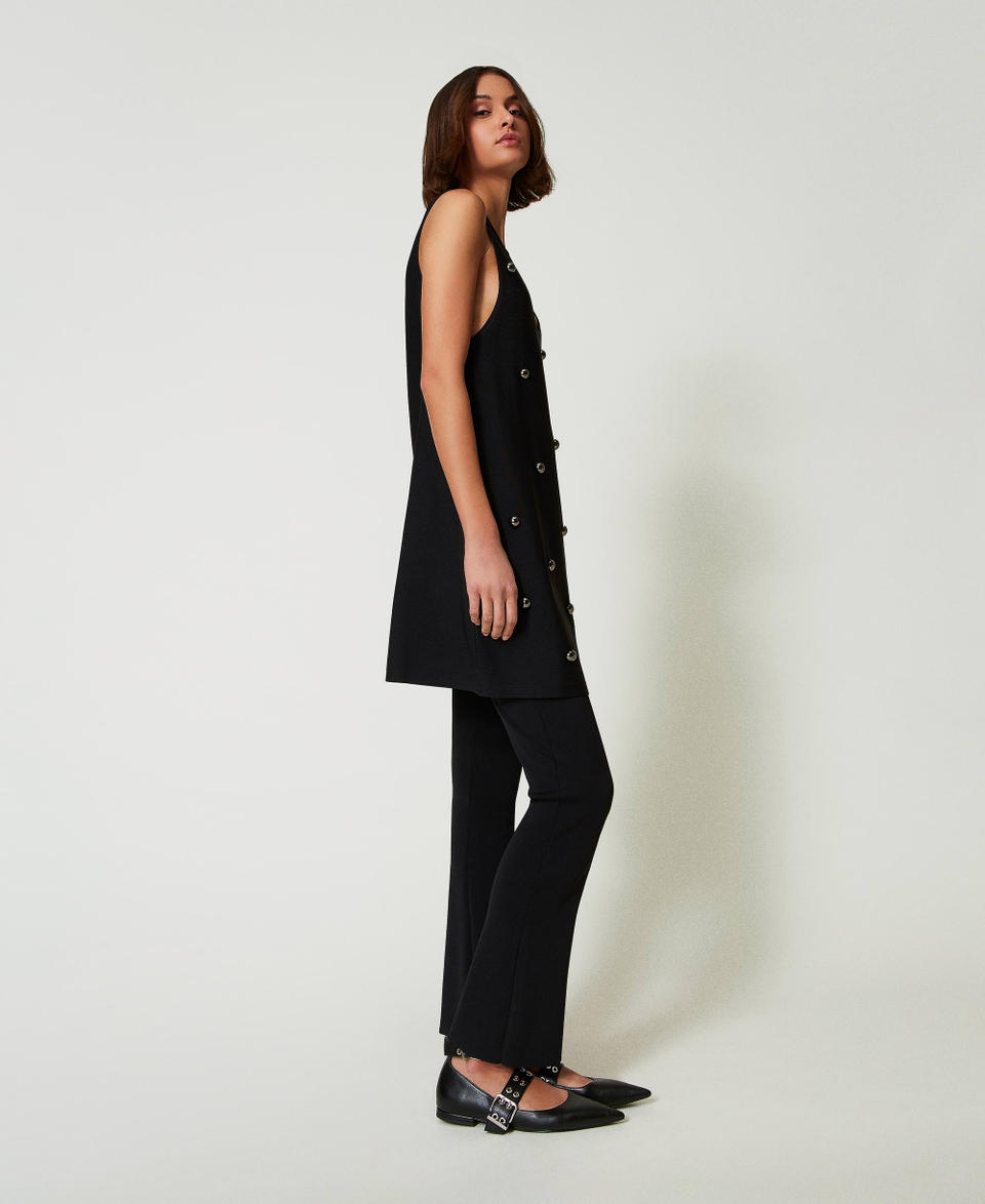 Twin Set Pantaloni flare in maglia Enormi risparmi
