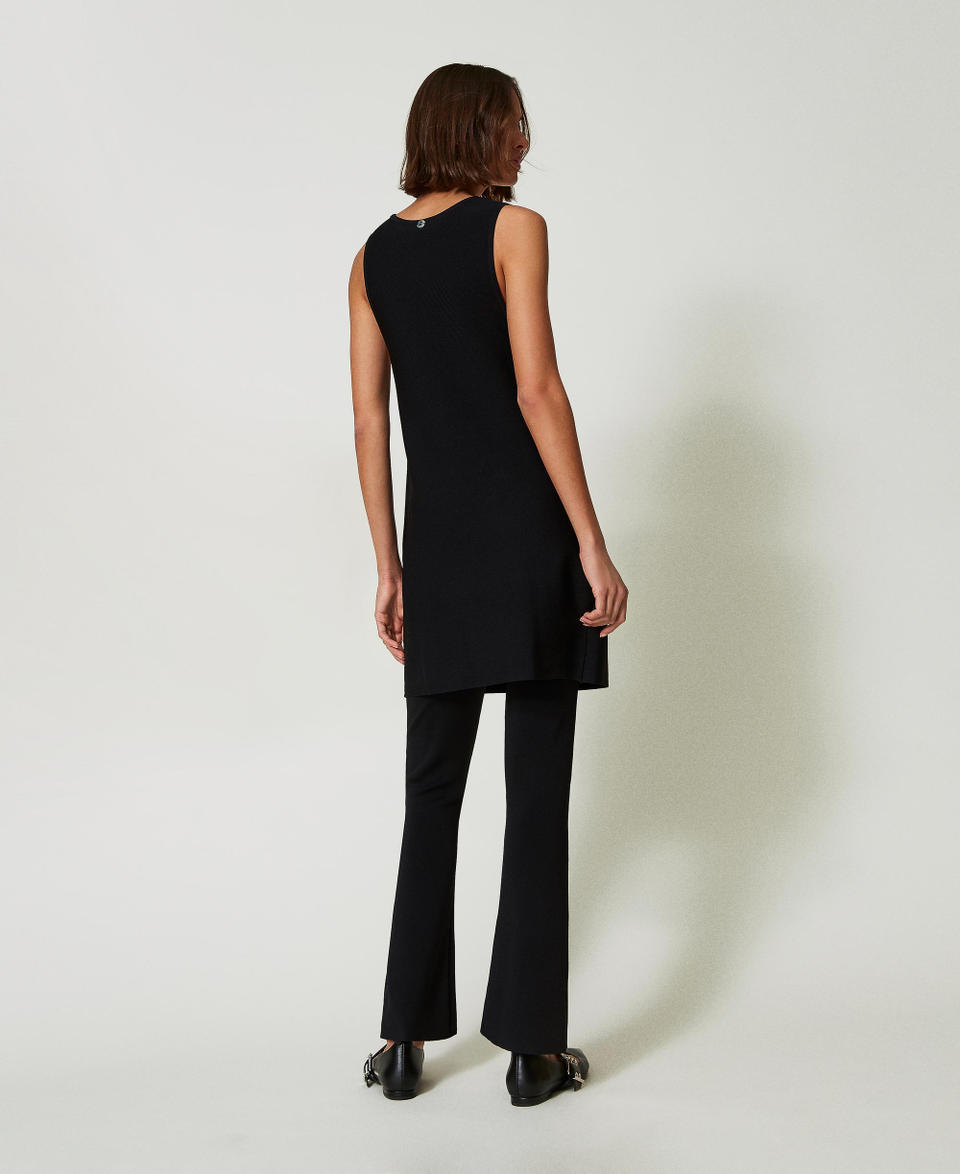 Twin Set Pantaloni flare in maglia Enormi risparmi