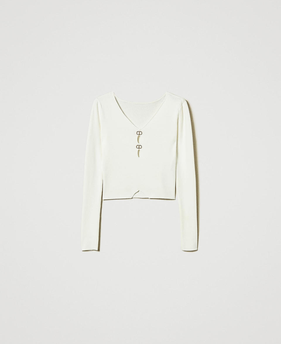 Twin Set Maglia doppio uso con Oval T Ultimi due giorni