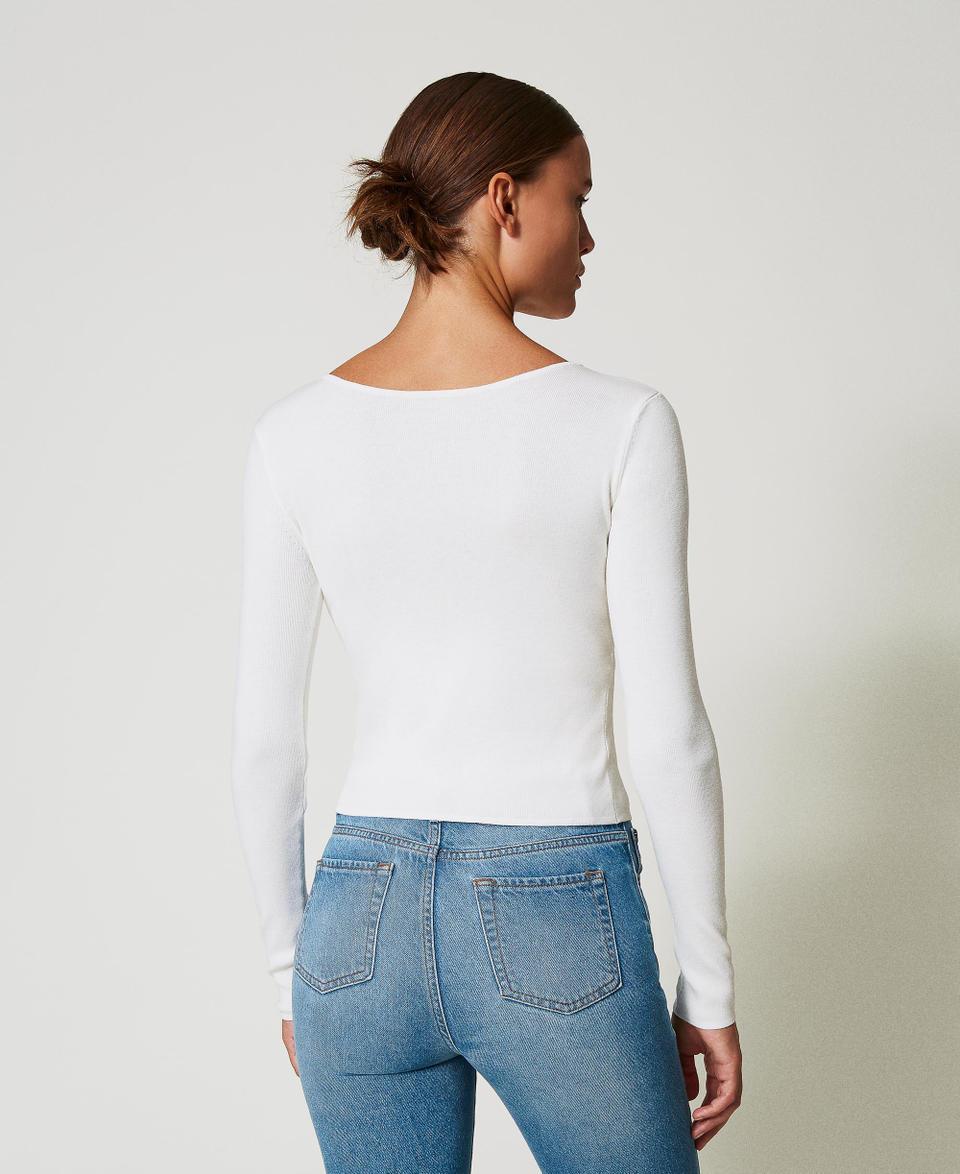 Twin Set Maglia doppio uso con Oval T Ultimi due giorni