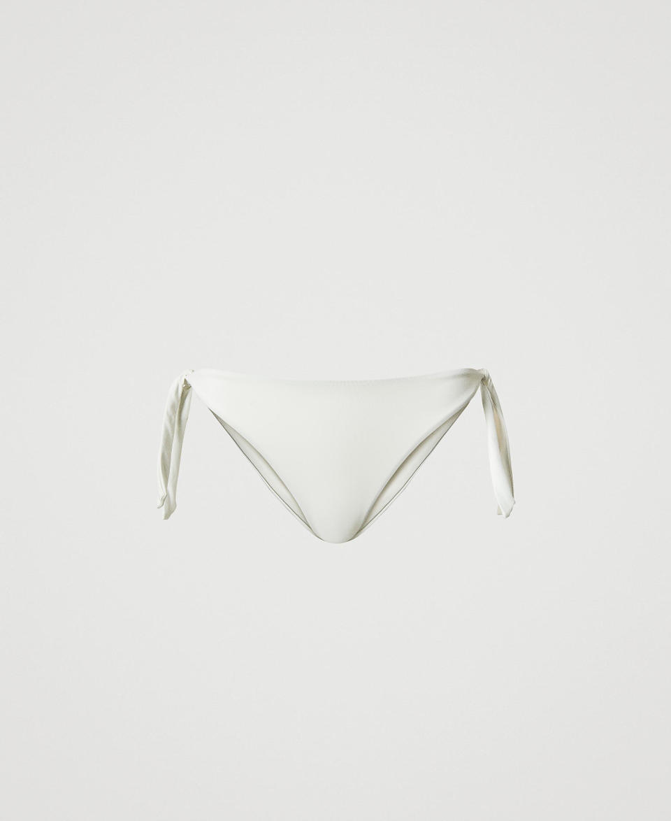 Twin Set Tanga da bagno con fiocchi Hotsell