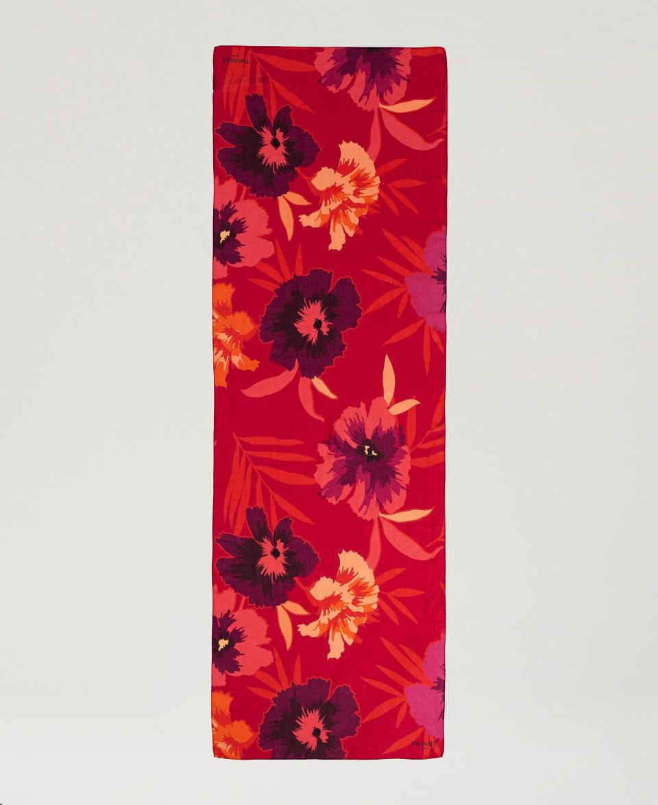 Twin Set Stola a stampa floreale Flash Sale