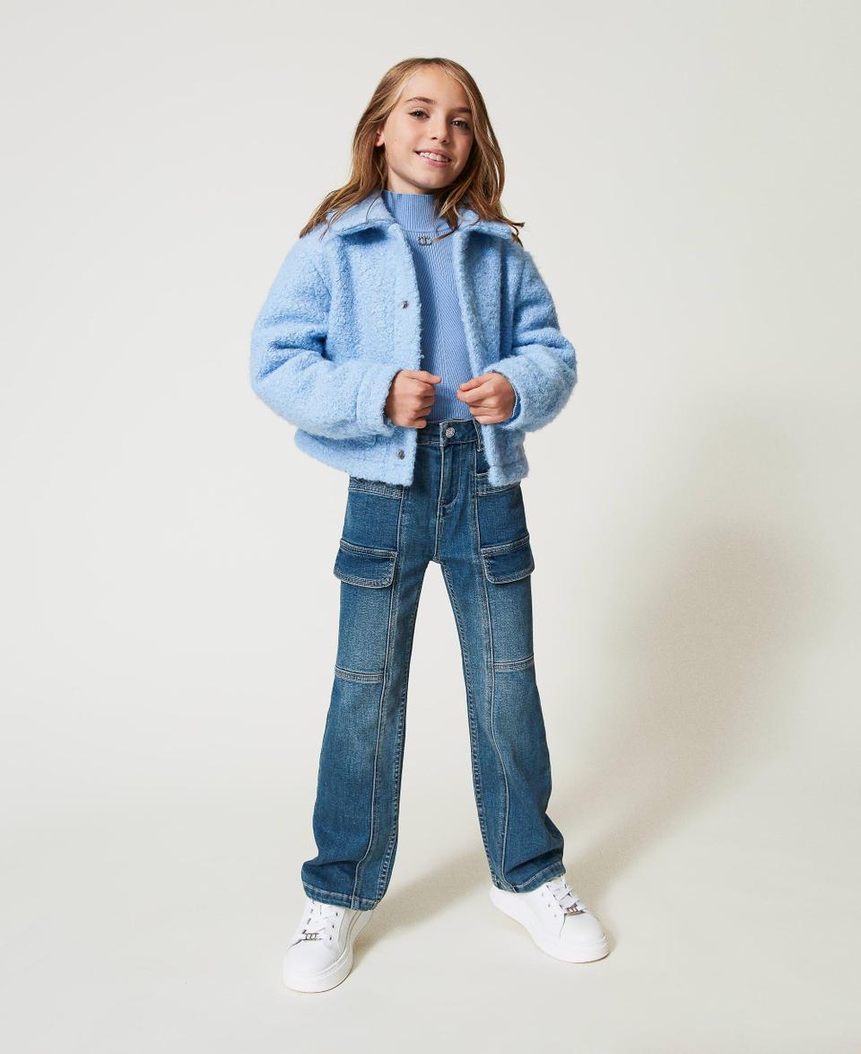 Twin Set Jeans cargo con tasche Prezzo Ridotto