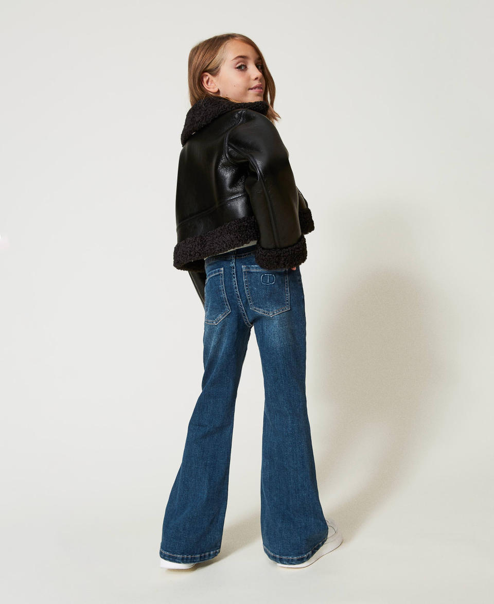 Twin Set Jeans bell bottom cinque tasche Novità