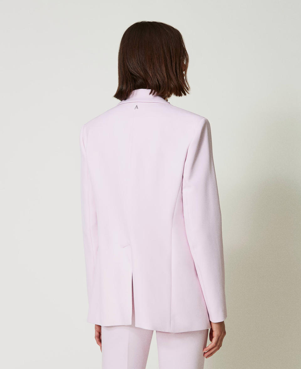 Twin Set Giacca blazer in crêpe cady Offerte