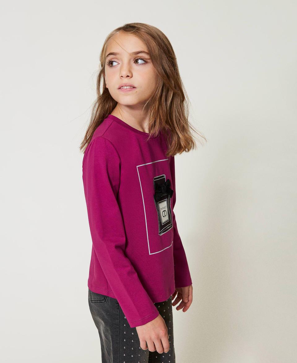 Twin Set T-shirt con stampa e glitter Offerta Giorno del Papà