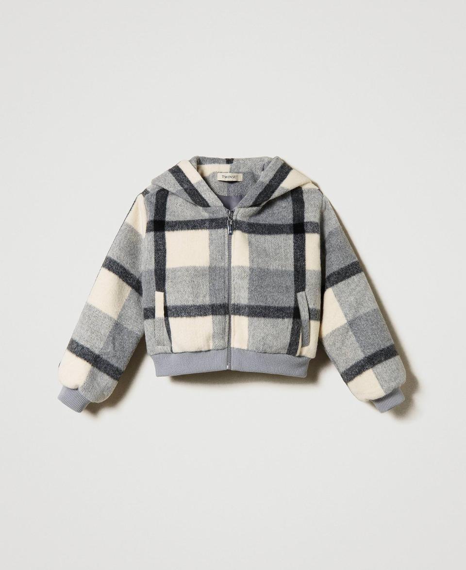Twin Set Bomber in panno check Offerta San Valentino
