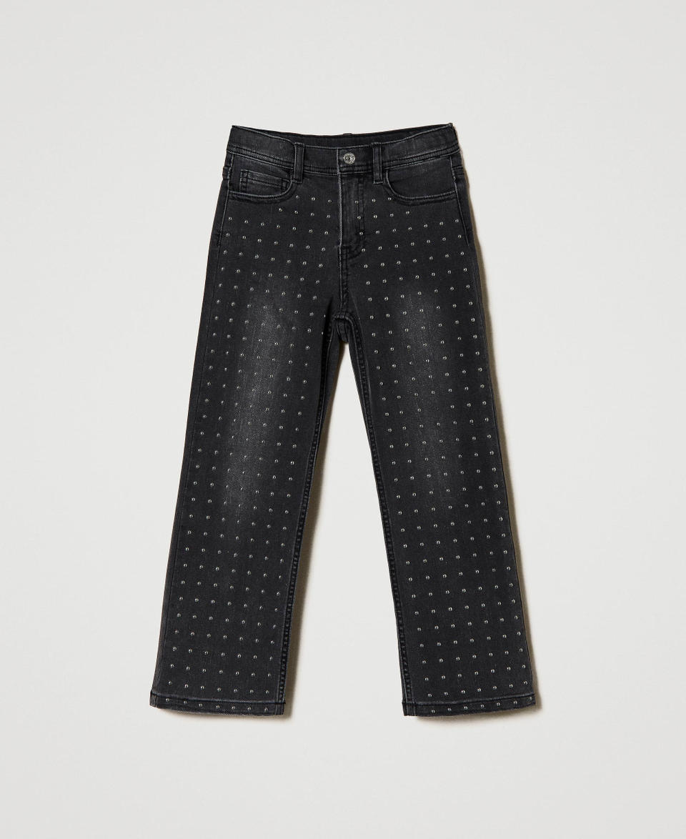 Twin Set Jeans cinque tasche con borchie Offerta Anniversario