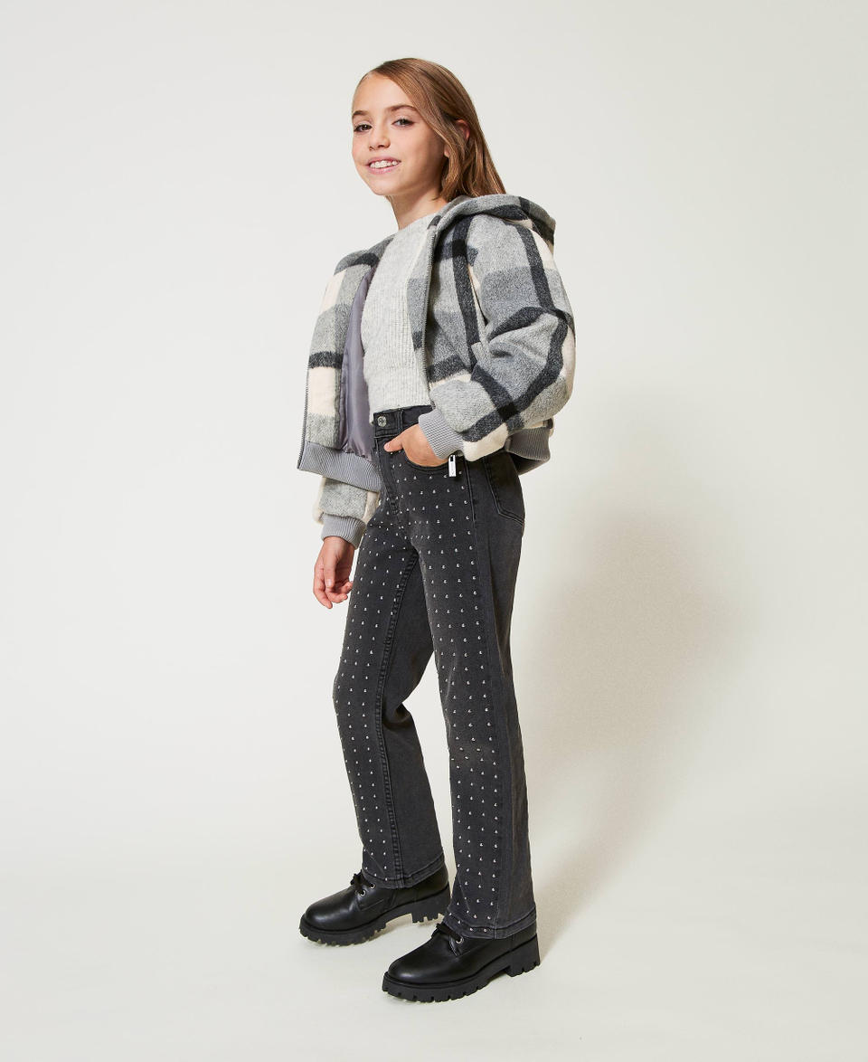 Twin Set Jeans cinque tasche con borchie Offerta Anniversario