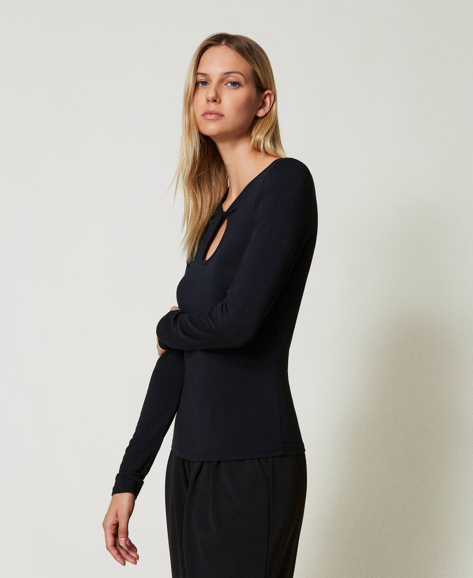 Twin Set T-shirt con cut-out Ritorno libero
