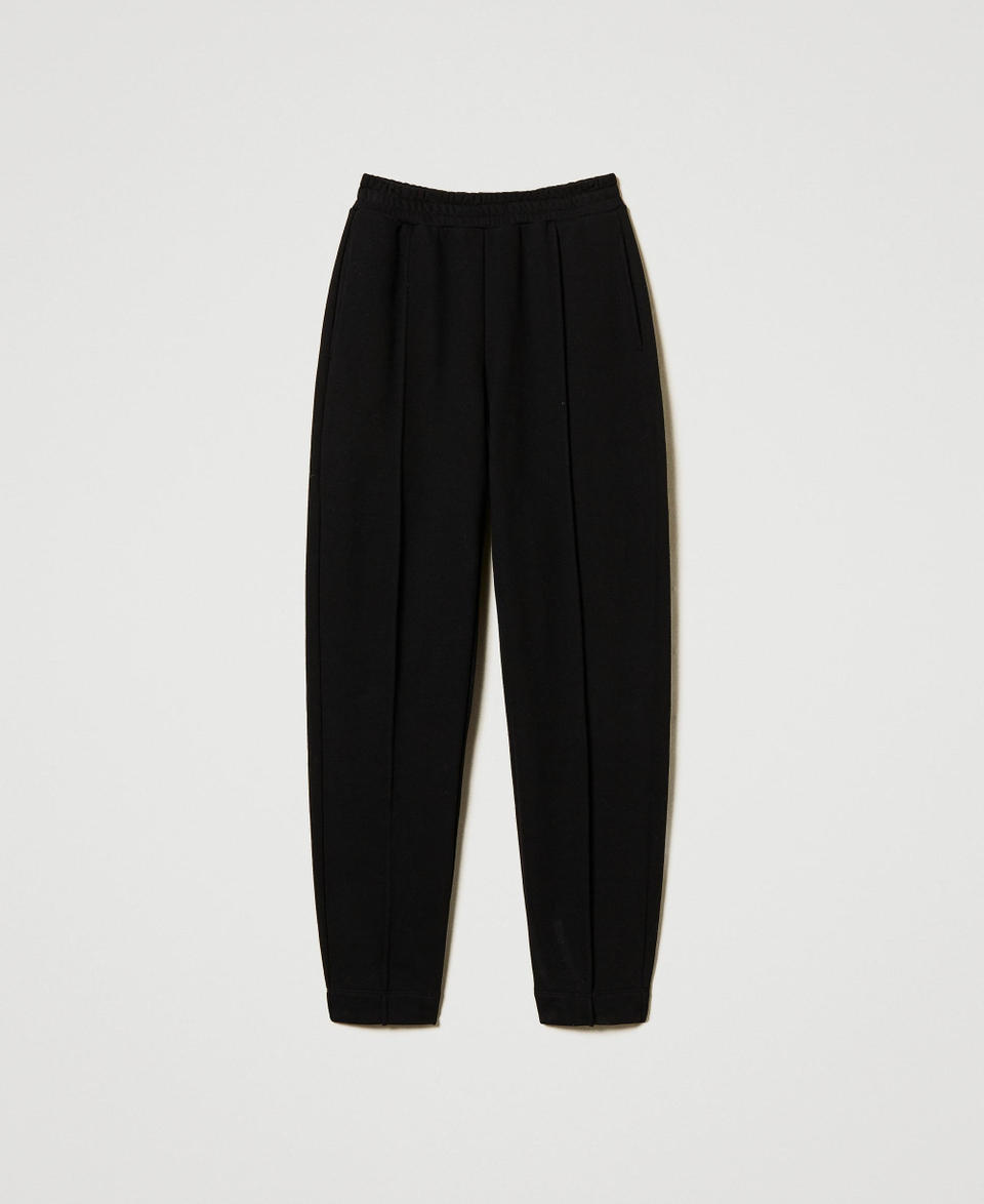 Twin Set Pantaloni a sigaretta in felpa Nuova