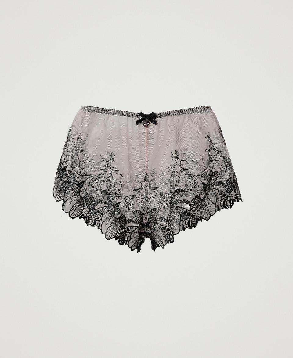 Twin Set Culotte in tulle ricamato Offerte esclusive