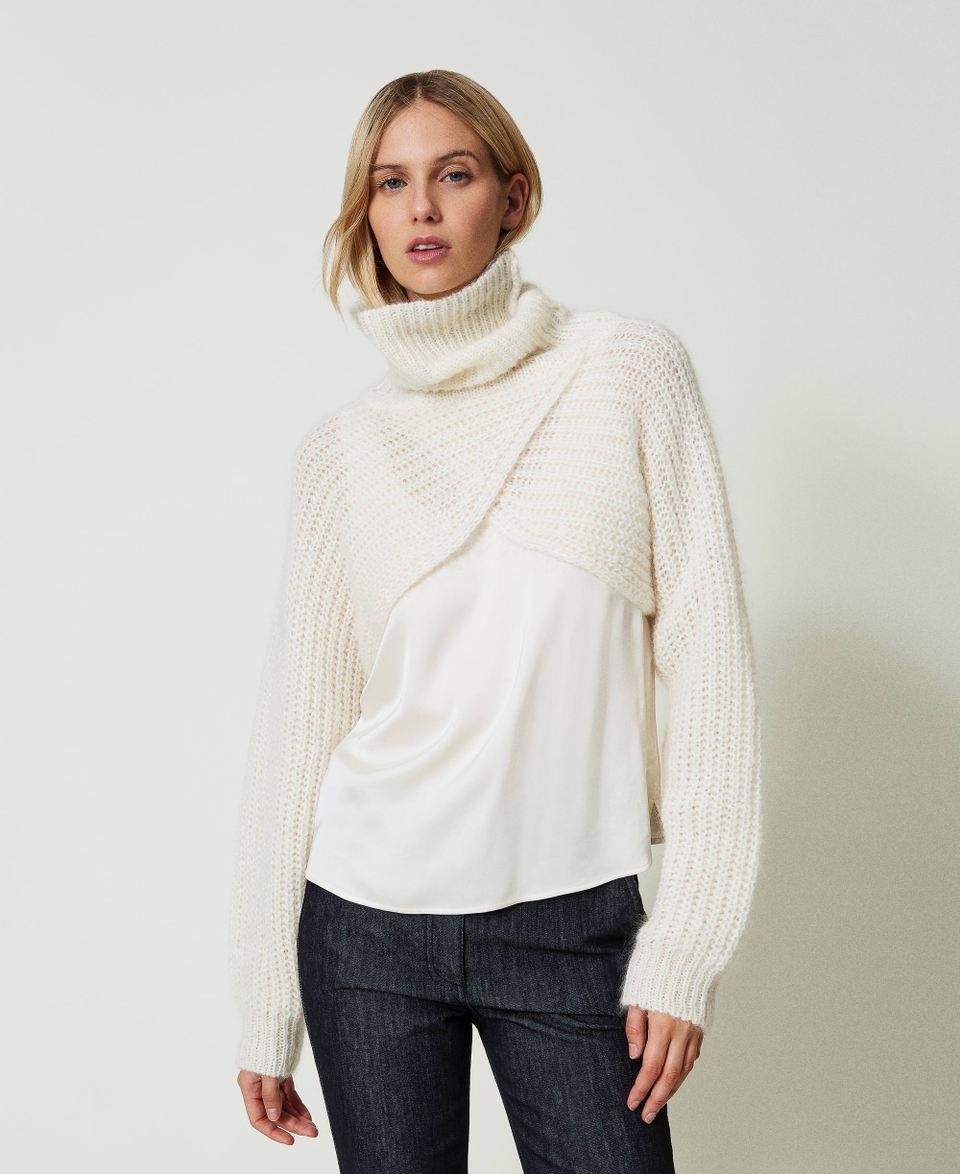 Twin Set Coprispalle in maglia misto mohair Fino al 65% di sconto