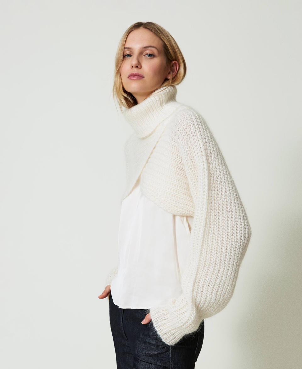 Twin Set Coprispalle in maglia misto mohair Fino al 65% di sconto
