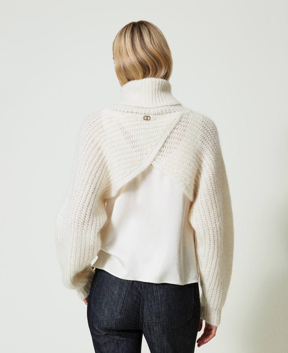 Twin Set Coprispalle in maglia misto mohair Fino al 65% di sconto