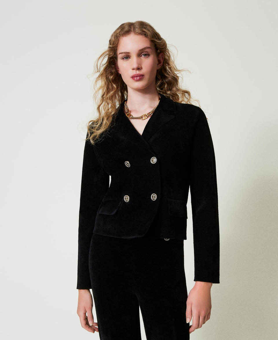 Twin Set Giacca in maglia con bottoni Oval T Acquista Ora