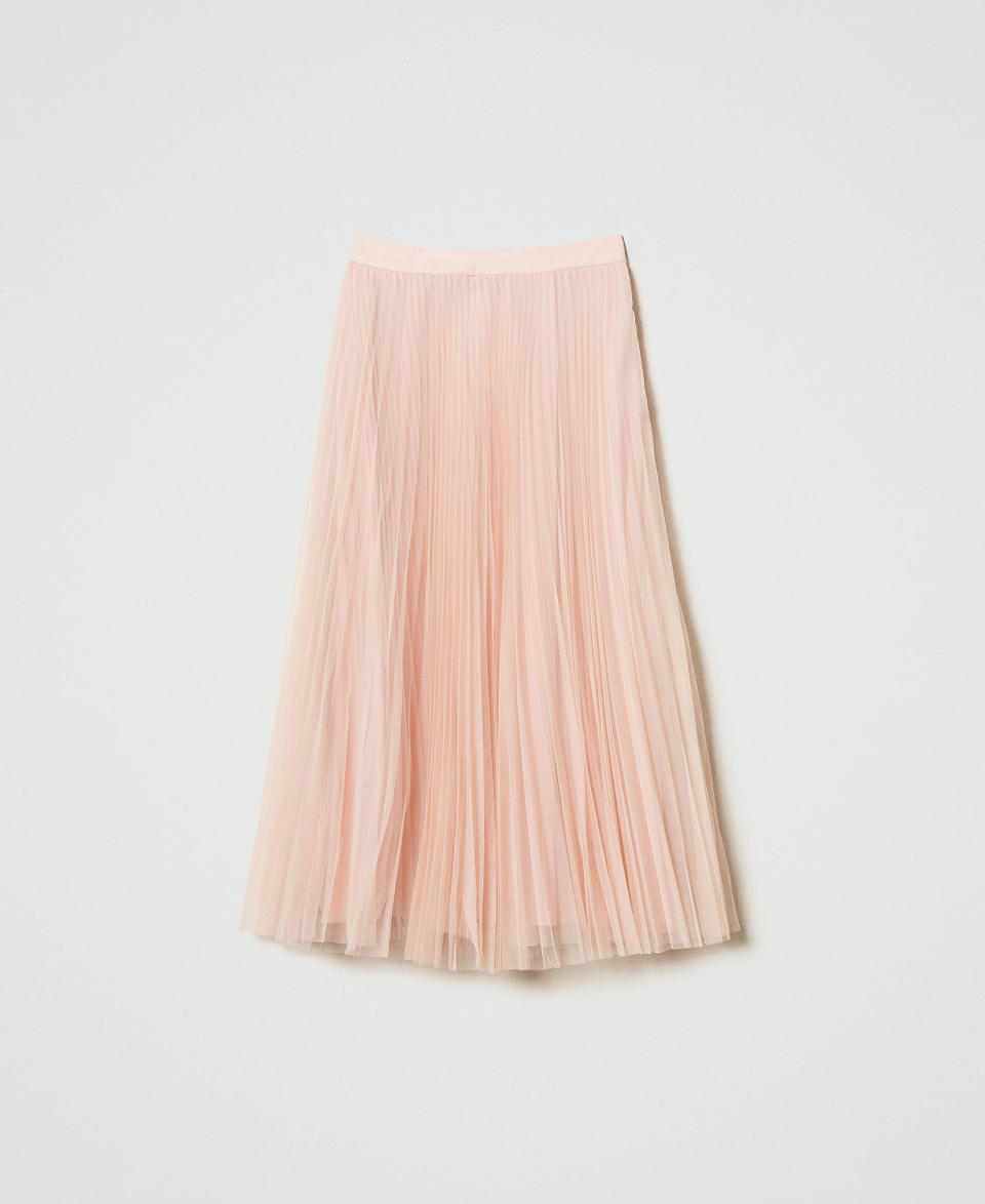 Twin Set Gonna lunga in tulle plissé Vendite Flash